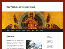 Tablet Screenshot of orthodoxchurchalbion.org